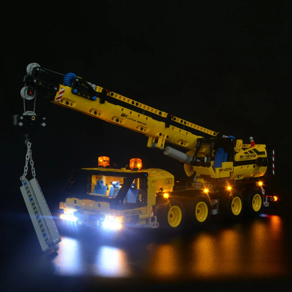 Kit Luci A Led Per Technic Series 42108 Set Di Luci Set Di Giocattoli Fai-Da-Te (Blocchi Non Inclusi)