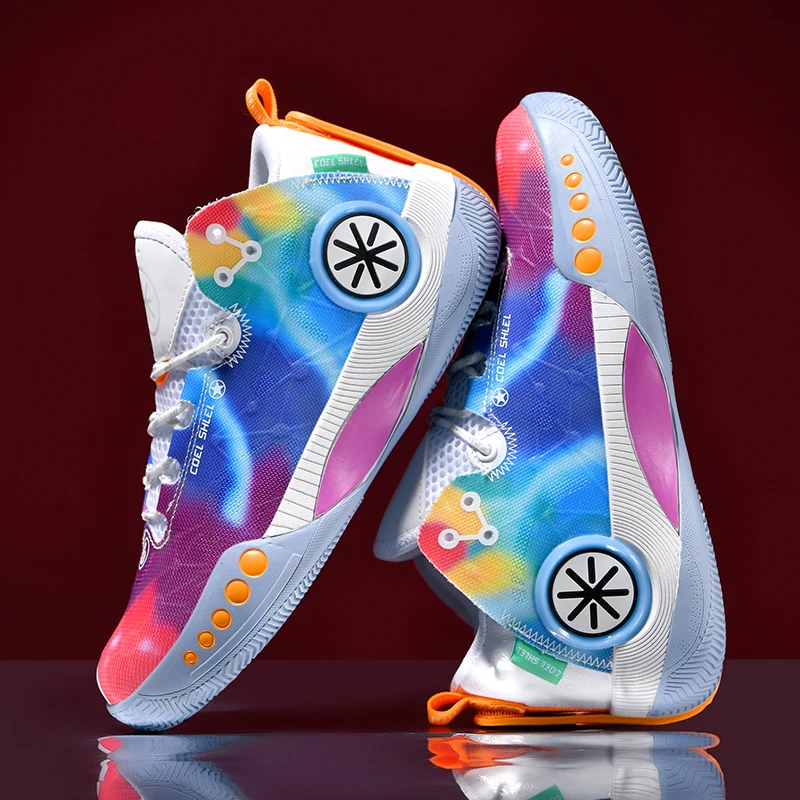 New 2022 Fashion Colorful Basketball Shoes Men Superstar Sneakers Adolescenti Outdoor Athletic Shoes Uomo Sneaker Basket Traspirante