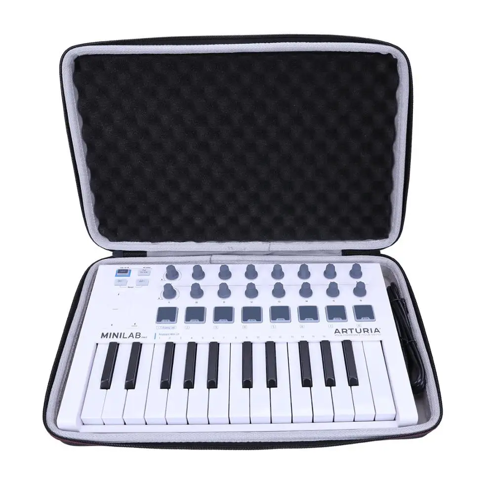 Ltgem Caso Duro Di Eva Per Arturia Minilab Mkii 25 Slim-Regolatore Chiave