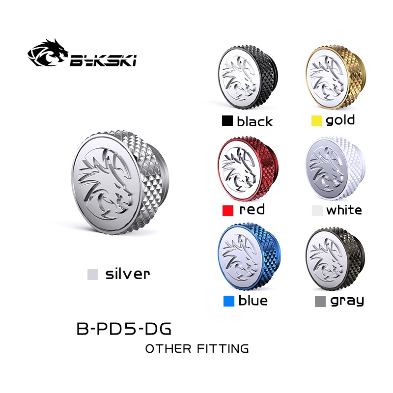 Bykski G1/4 Tappi Terminali Di Raffreddamento Ad Acqua B-Pd5-Dg