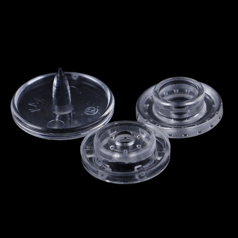 50 Sets Sereno Kam Resina Snap Bottoni Di Plastica Snap Fasteners Presse Borchie Formato T5 Caps