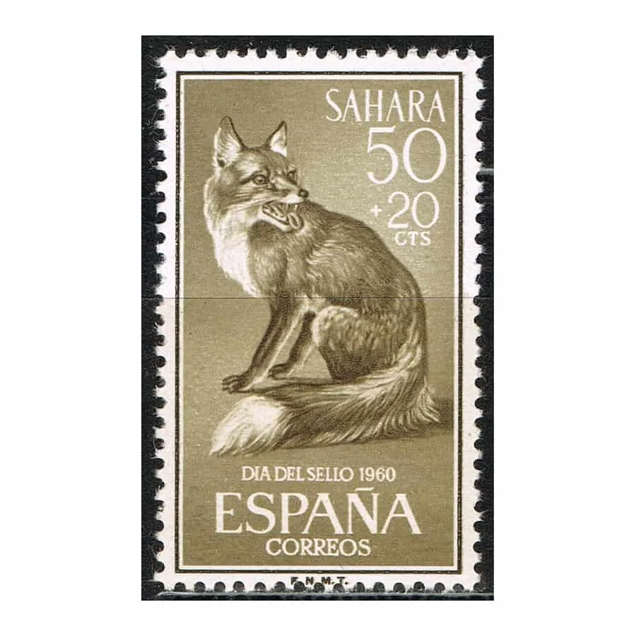 D0215 # Sahara 1960. Seal Day 50 + 20C (Mnh) - Ed #210