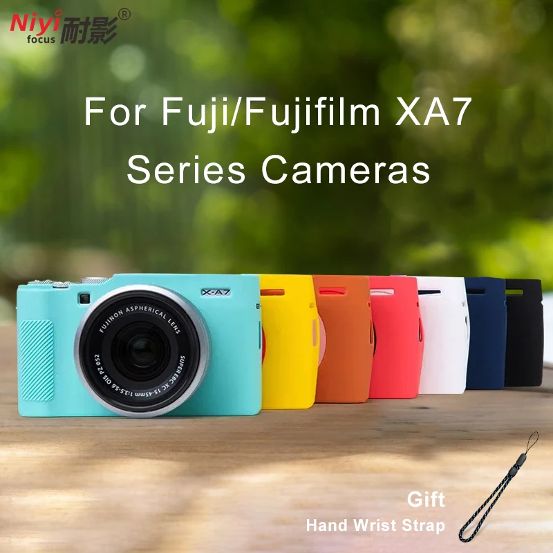 Custodia In Silicone Borsa Per Fotocamera Per Fujifilm Xa5 X-A5 Fujifilm Smart Mirrorless Accessori Per Fotocamere Digitali Accessori Fuji