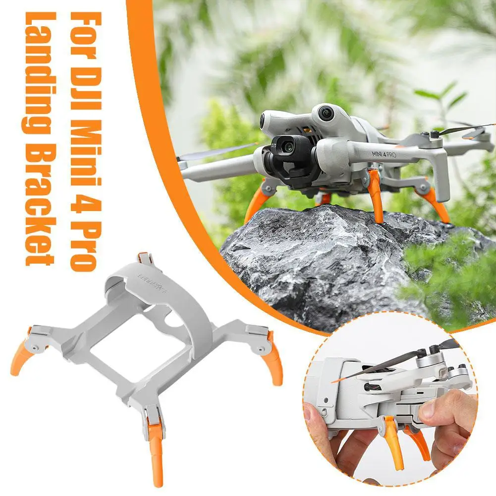 Per Dji Mini 4 Pro Espansa Staffa Aumentata Supporto Per Elica Protezione Copriobiettivo Combo Set Accessori Per Droni Di Atterraggio