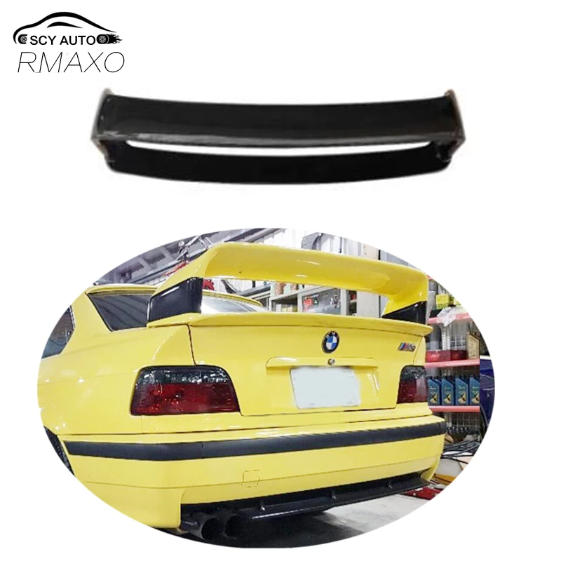 Per E36 Spoiler 2006-2018 Bmw E36 Spoiler 4D Abs Materiale Plastico Car Rear Wing Colore Spoiler Posteriore
