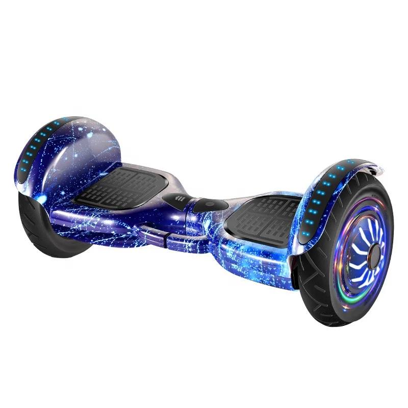 6.5 Pollici Bambini Led Luce Bluetooth Musica Due Ruote Autobilancianti Hoverboard Auto Smart Balance Scooter Elettrico