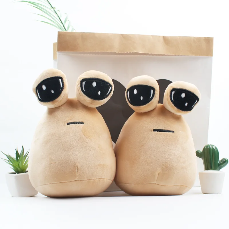 8 Pollici Hot Game My Pet Alien Pou Peluche Furdiburb Emozione Alien Plushie Peluche Pou Bambola Ragazze Ragazzi Regali