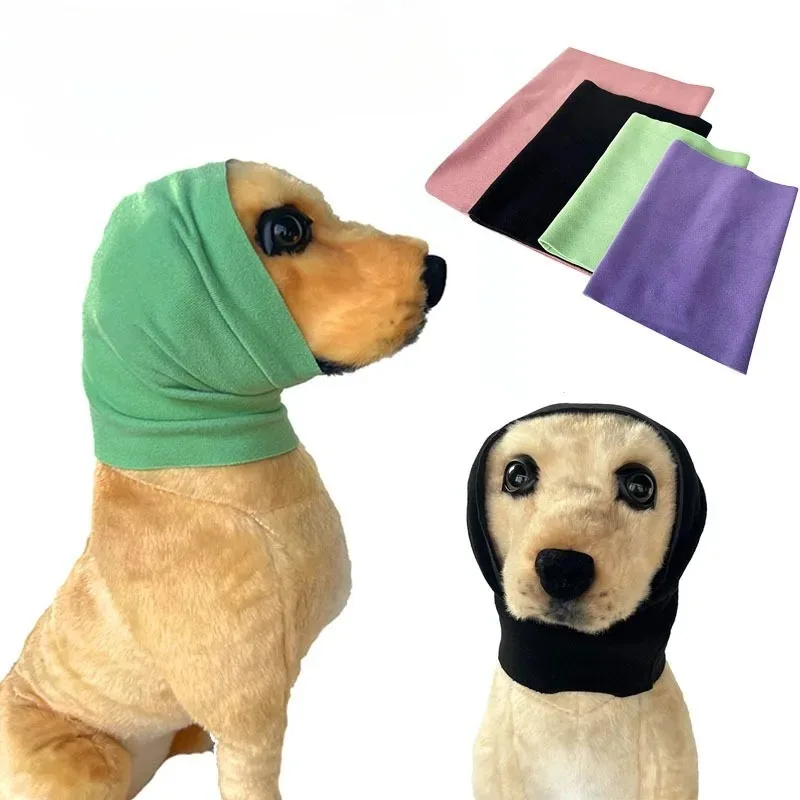 Paraorecchie Calde A Prova Di Rumore Per Cani Paraorecchie Per Animali Domestici Turbante Outdoor Dog Cat Lenitive Emotions Keep Pet Ears Clean Winter