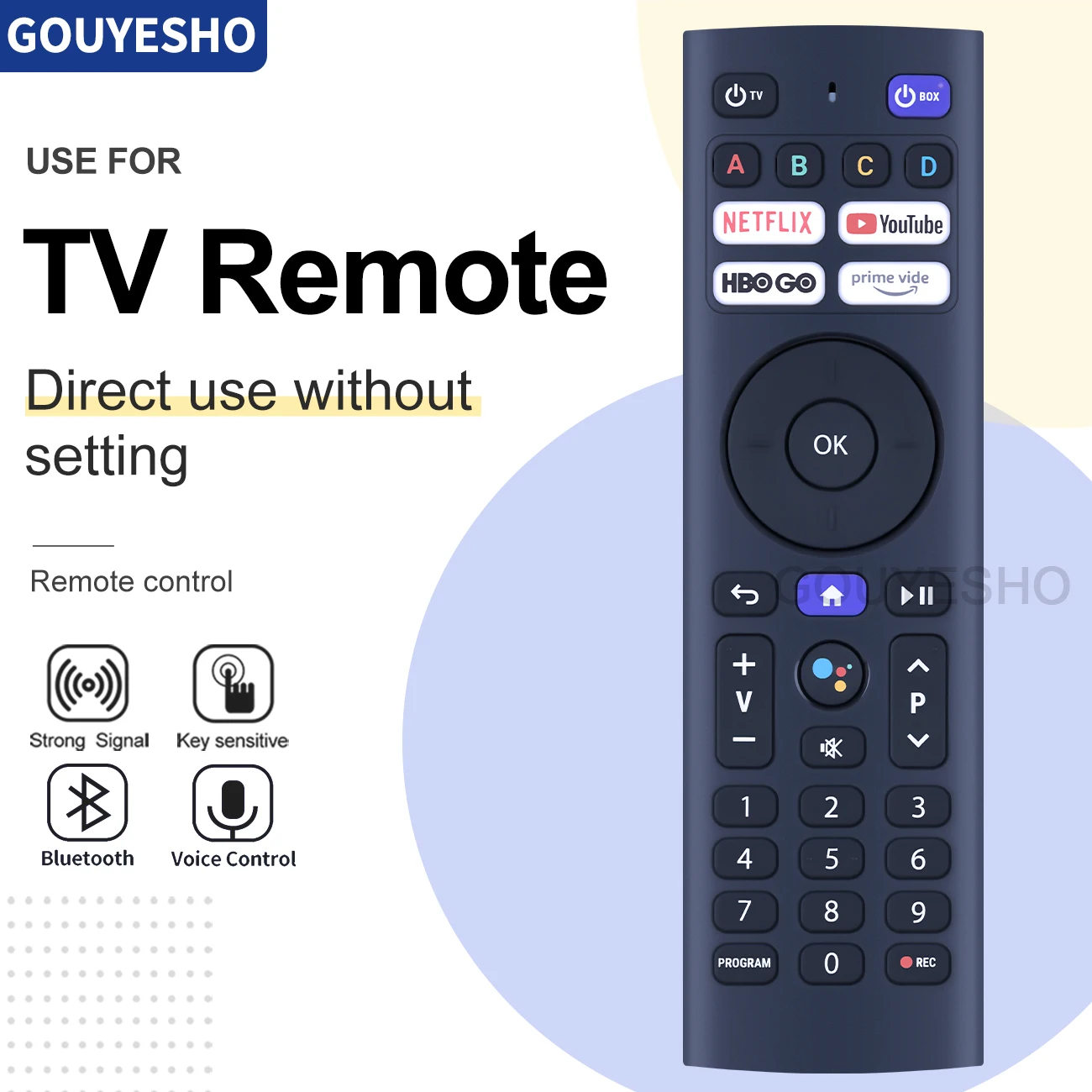 Nuovo Telecomando Vocale Per Play Now Tv Box 2 Rc4263609/03R