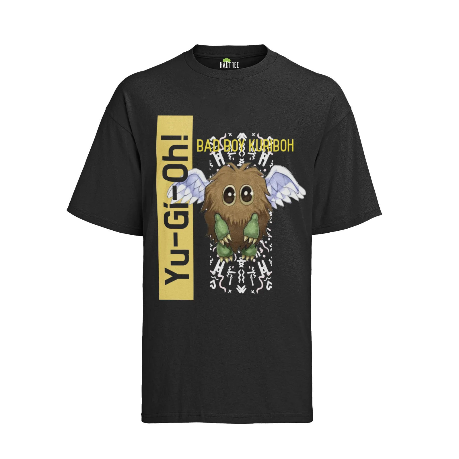 Yu-Gi-Oh! Cute Kuriboh Yami Yugi Muto Monster Kuribo Organic T-Shirt Da Uomo