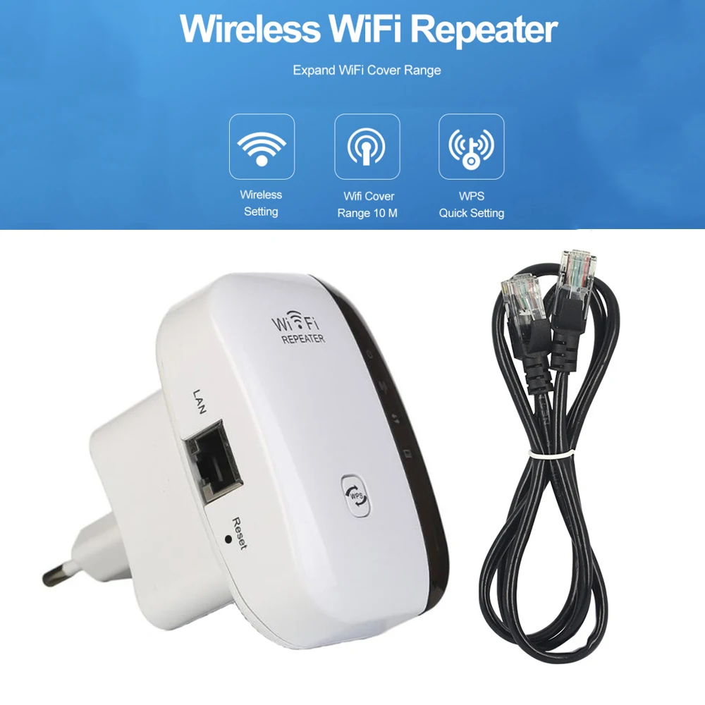 300Mbps Wireless Wifi Repeater Remote Wifi Extender Amplificatore Wifi 802.11N Wifi Booster Ripetitore Amplificatore Wi Fi Reapeter