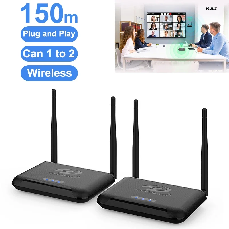 150M Wireless Hdmi Trasmettitore Video Ricevitore Extender Display Adapter Per Fotocamera Dvd Notebook Laptop Pc A Tv Monitor Proiettore