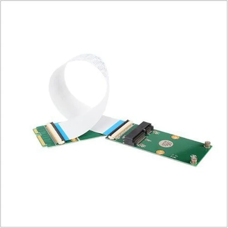 Mini Pci-E/Msata Flessibile Extender Cable Wire Mini Card Extender Staffa Per Modulo Wifi / Wwan/Wlan