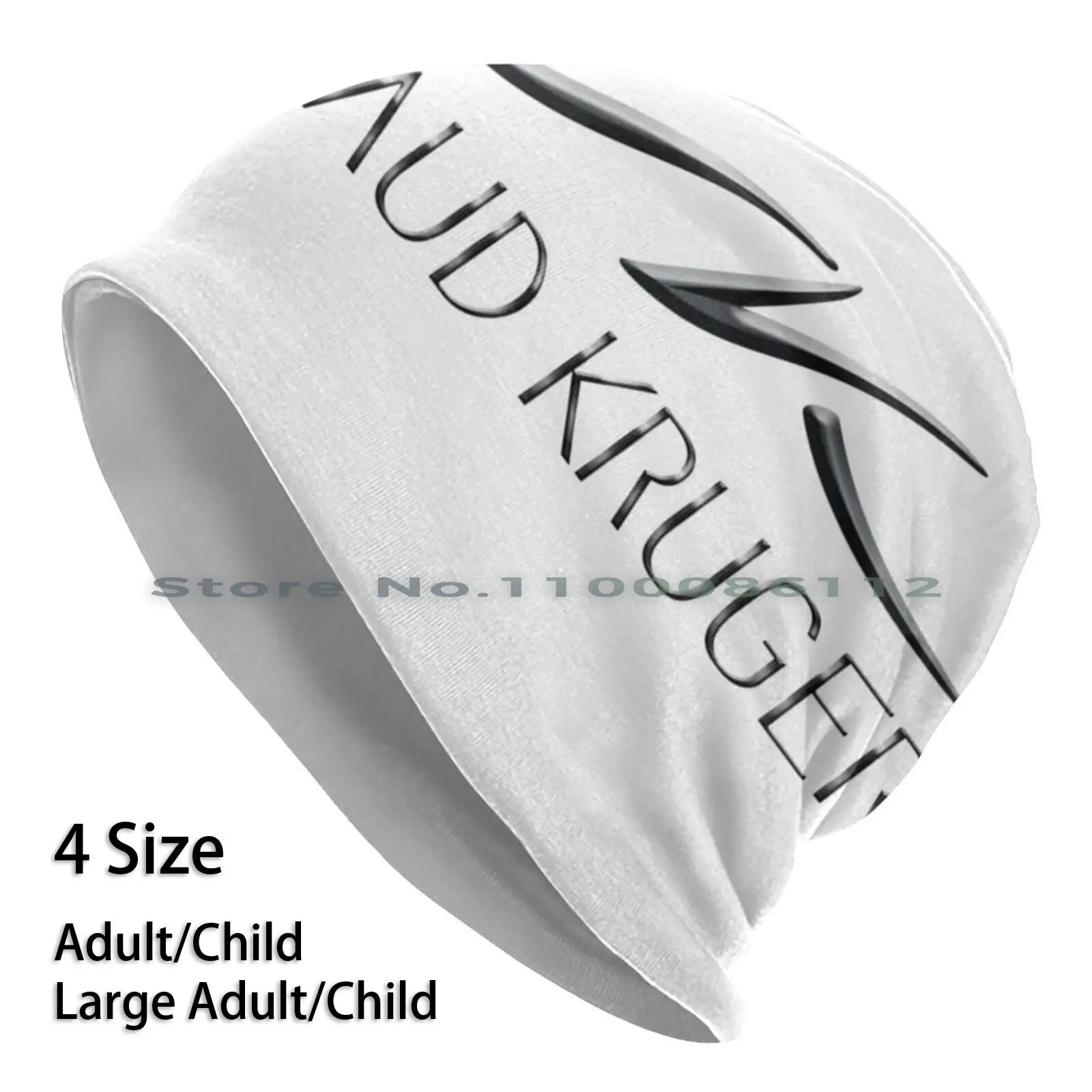 Saud Kruger Logo Berretti Cappello Lavorato A Maglia Saud Kruger Elite Pericoloso Aerospaziale Corporation Mmo Videogioco Silver Company Logo Beluga