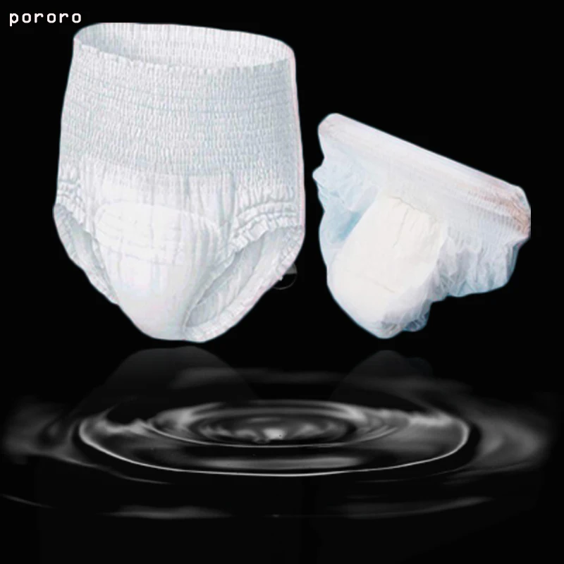 Pororo 20 Pz Pannolini Per Adulti Anziani Pantaloni Urine Non È Bagnato Pull Vecchio Pad Cura Pad Urine Pannolini Di Carta Usa E Getta Pannolino Adult