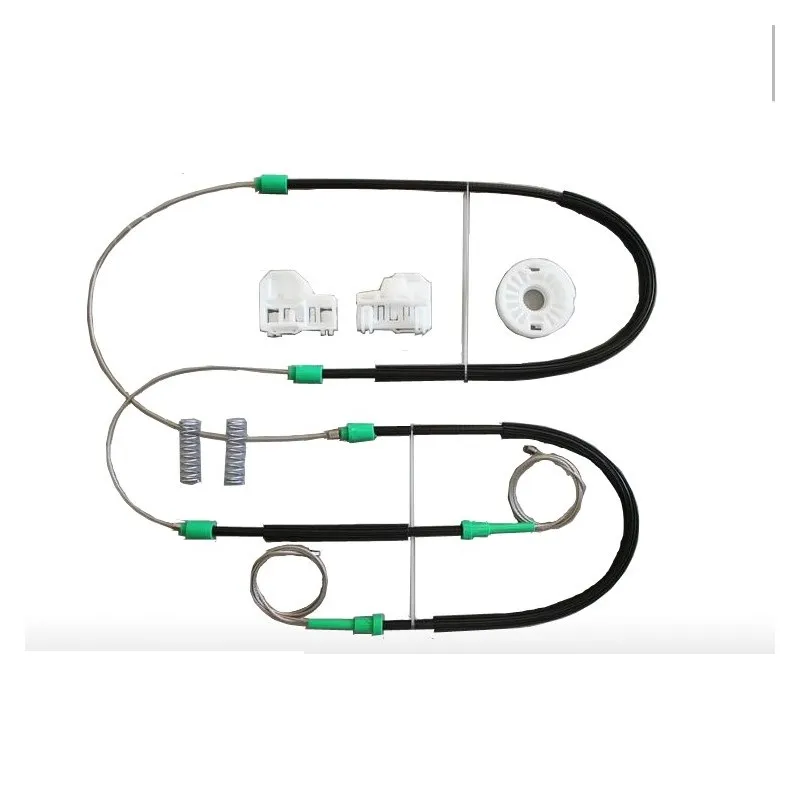 Per Kit Di Riparazione Regolatore Finestra Vw Polo 6N Anteriore Destro 1994 - 1999