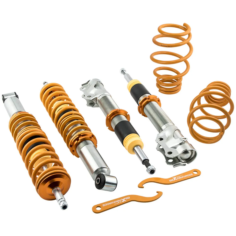Sospensione Coilover Per Vw Polo Classic Iii Mk3 6 V2, 6Kv 1995-2009 Ammortizzatori Kit Ammortizzatore Sospensione Coilovers Regolabile