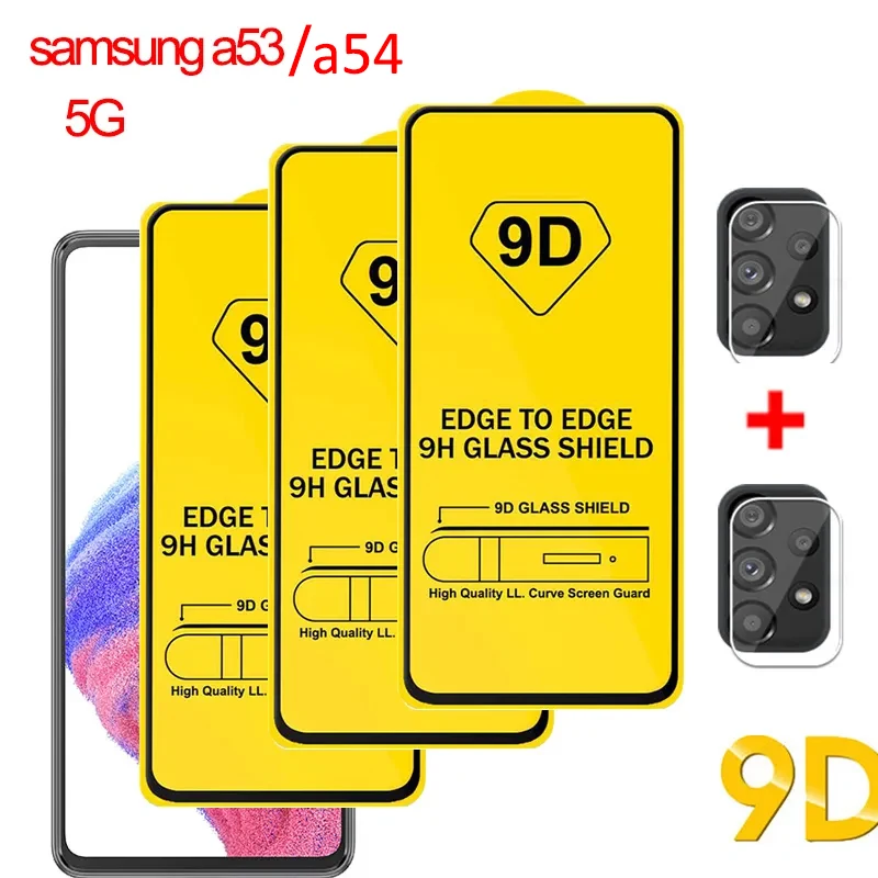 Samsung A54,Samsung A53 5G Vetro Temperato 9D Per Samsung Galaxy A53 A54 Screen Protector Samsung A53 Glass Protector Galaxy A 53 Glass Film