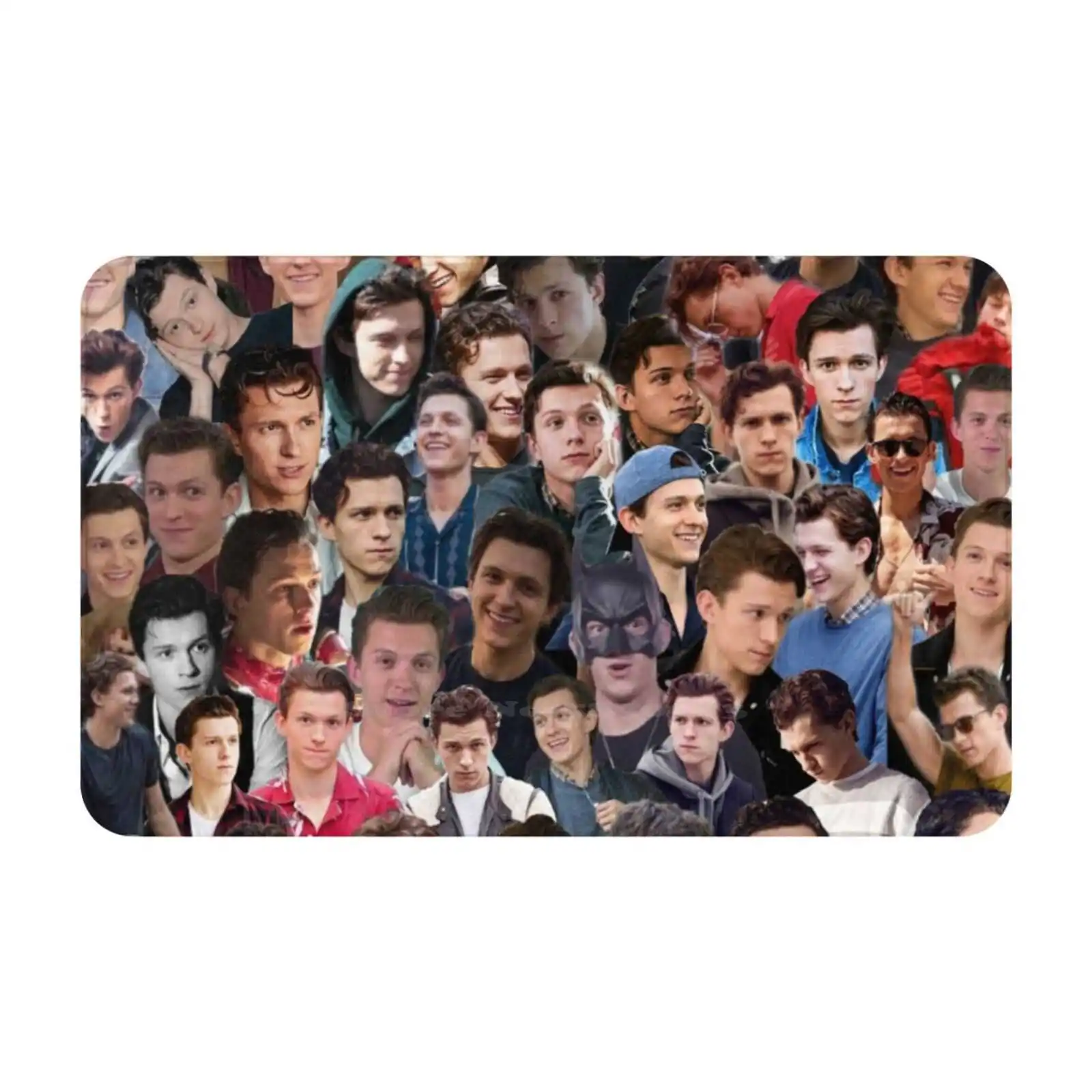 Tom Holland College 3D Morbido Tappetino Antiscivolo Tappeto Tappeto Foot Pad Tom Holland Spidy Homecoming Farfromhome King