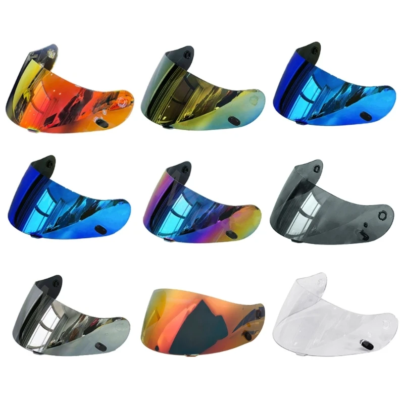 Lente Visiera Casco Integrale Moto Per Hjc Cl-16 Cl-17 Anti-Uv Antigraffio