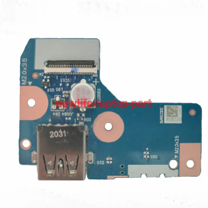 Originale Per Lenovo Legion 5-15Arh05 5-15Arh05H R7000 R7000P Power Botton Switch Scheda Usb Muslim5 C10S30073 Ns-D041 Ns-D281