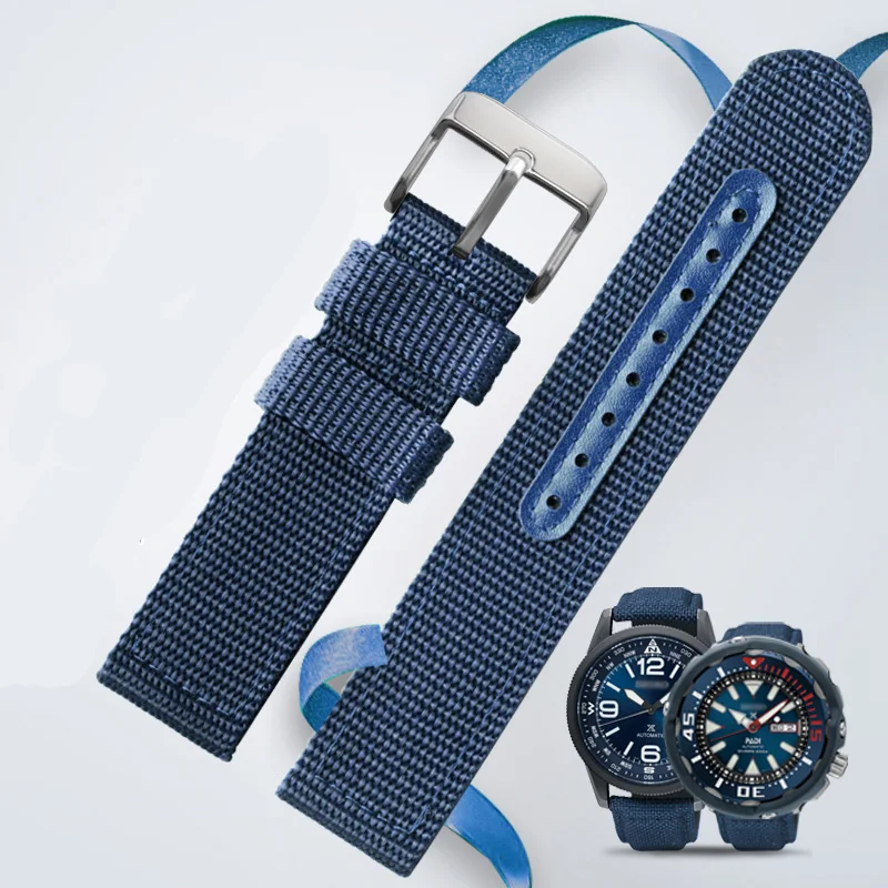 Cinturino In Nylon Intrecciato Per Seiko 5 Militare Snk789 Cinturino In Tela Cinturino Impermeabile Cittadino 18Mm 20Mm 22Mm 24Mm Uomo Donna