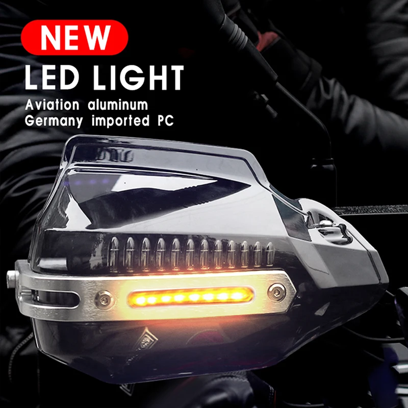 Protezione Per Le Mani Per Moto Paramani Led Per Honda Shadow 750 Shadow 600 Cbr1100Xx Blackbird Cbr1100Xx Silver Wing Cb600F