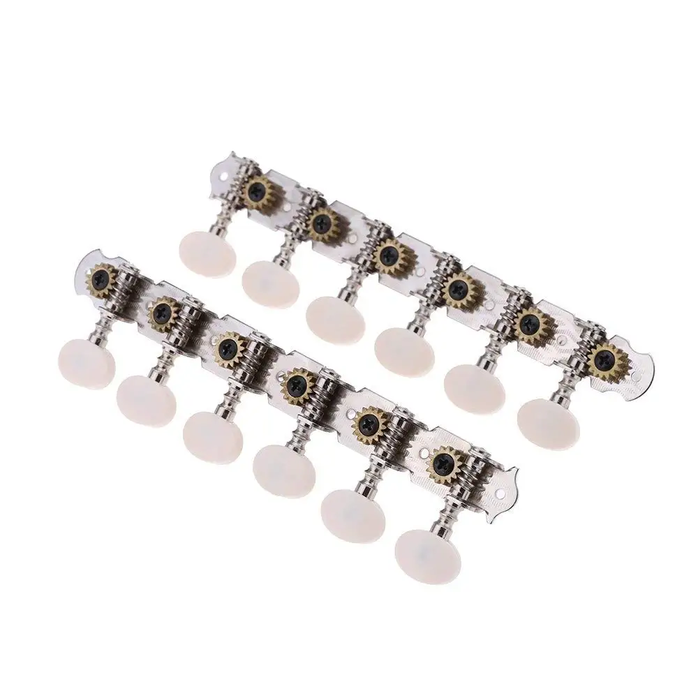 6 R6L 12 Corde Per Chitarra Acustica Tuning Key Peg Tuner Machine Head String Tuner Button
