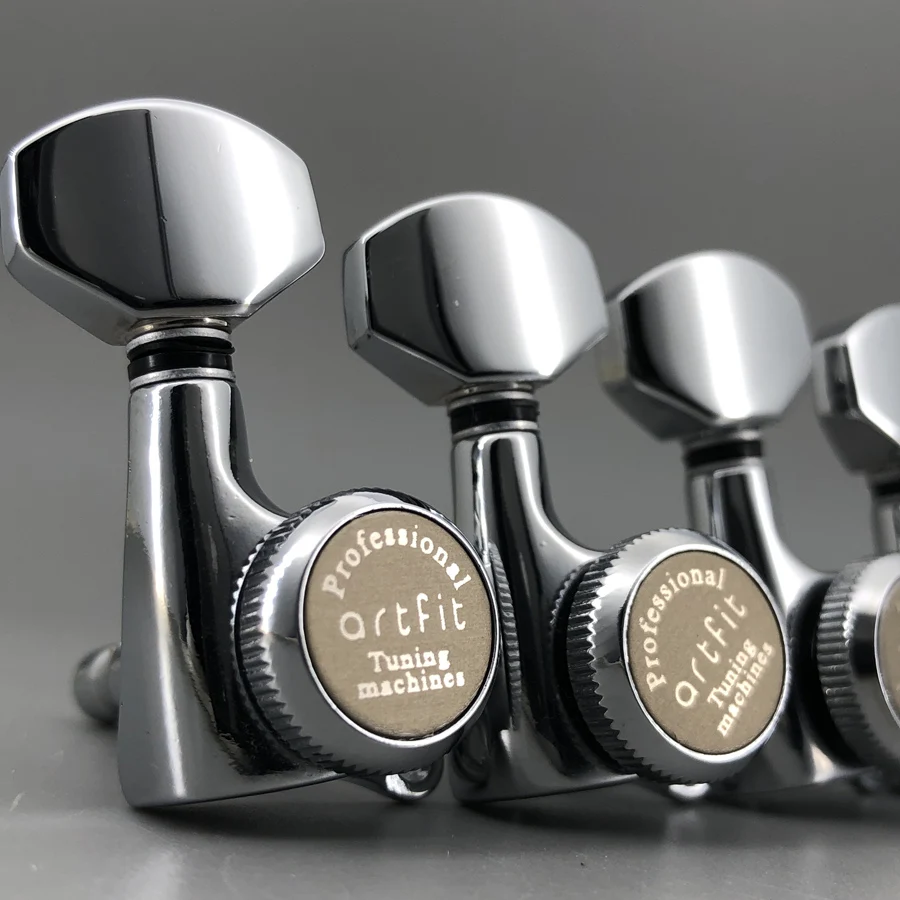 Artfit Sg Series Guitar Machine Head Deluxe Lock Tuning Pegs Tuner Vintage 57 60 70 Tipo Guitar Well Chrome