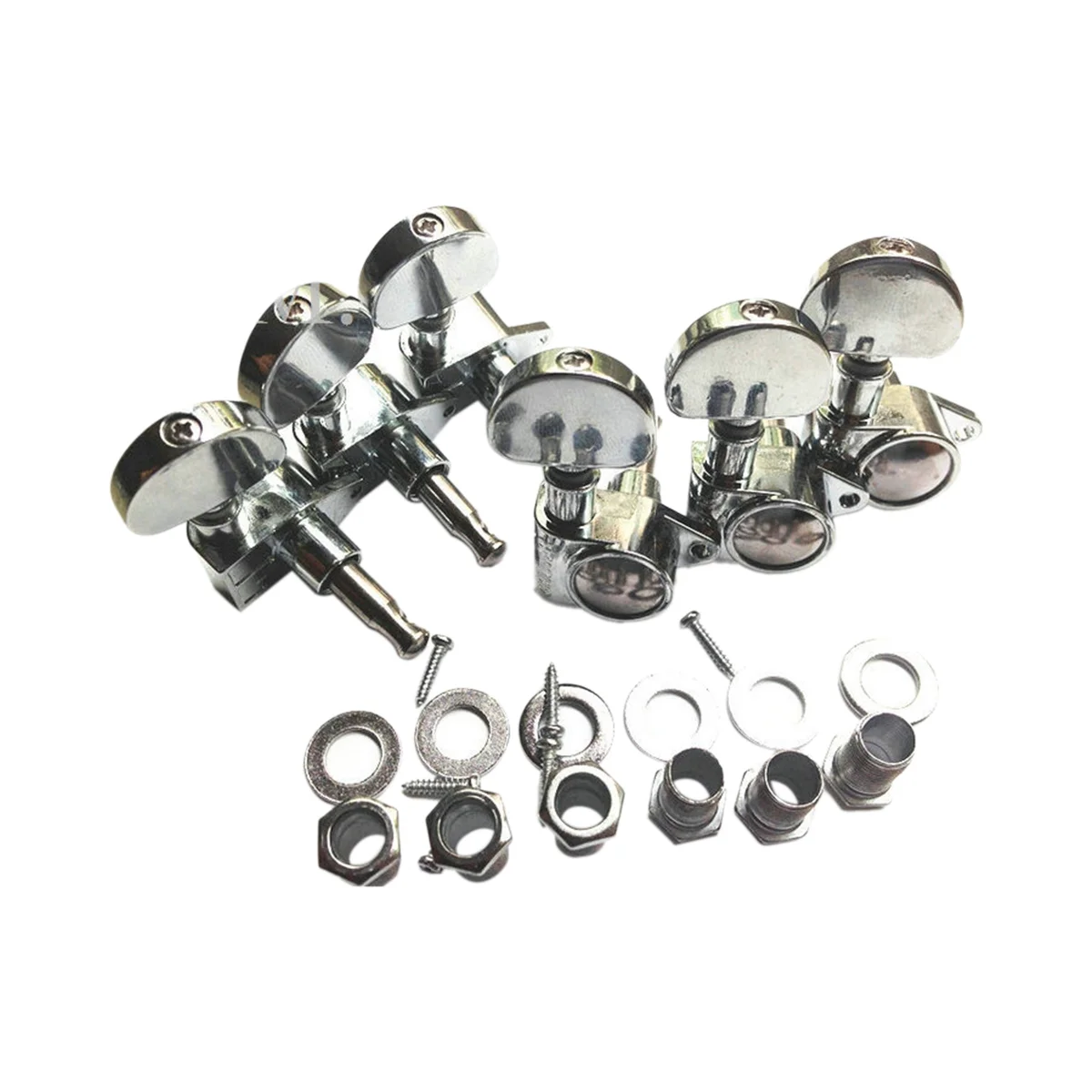 Guitar String Knob Grover String Winder Completamente Chiuso Guitar String Tuning Pioli Chiavi Tuner Teste Della Macchina