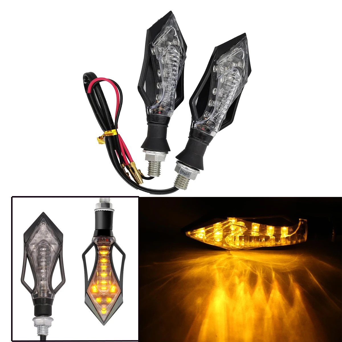 Indicatori Di Direzione Per Moto A Led Luci Per Triumph Street Triple 675 Street Triple Street Twin Tiger Tiger 800 Bonneville