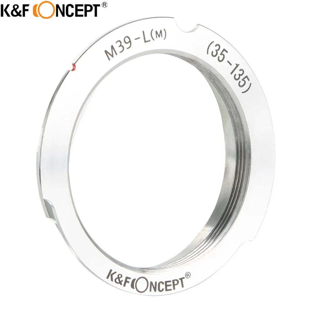 K & F Concetto M39-Lm Obiettivo Monte Anello Adattatore Per Leica 35Mm/135Mm M39 Mount Lens Per Leica Leica M3, M2, M1, M4 Corpo Della Fotocamera