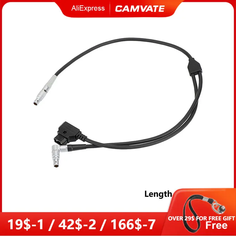 Motore Camvate Arri Cforce Rf/Motore Cmotion Cpro E Camma Camin (7P) A Rosso Komodo V-Raptor Ext9Pin E D-Tap Power And Run/Stop