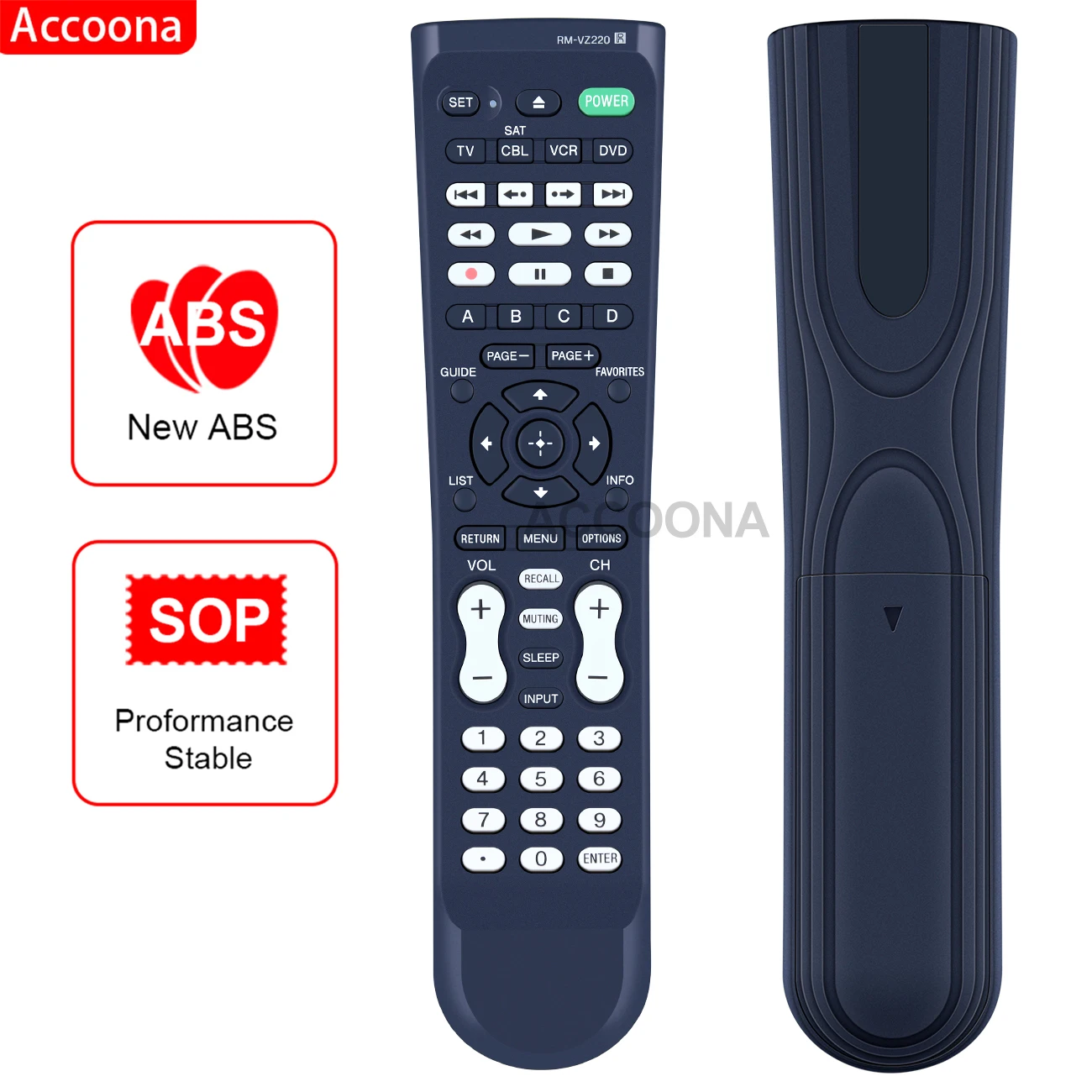 Nuovo Telecomando Originale Rm-Vz220 Per Sony Sat Tv Dvd Bd Player Dvr Vcr Fernbedienung