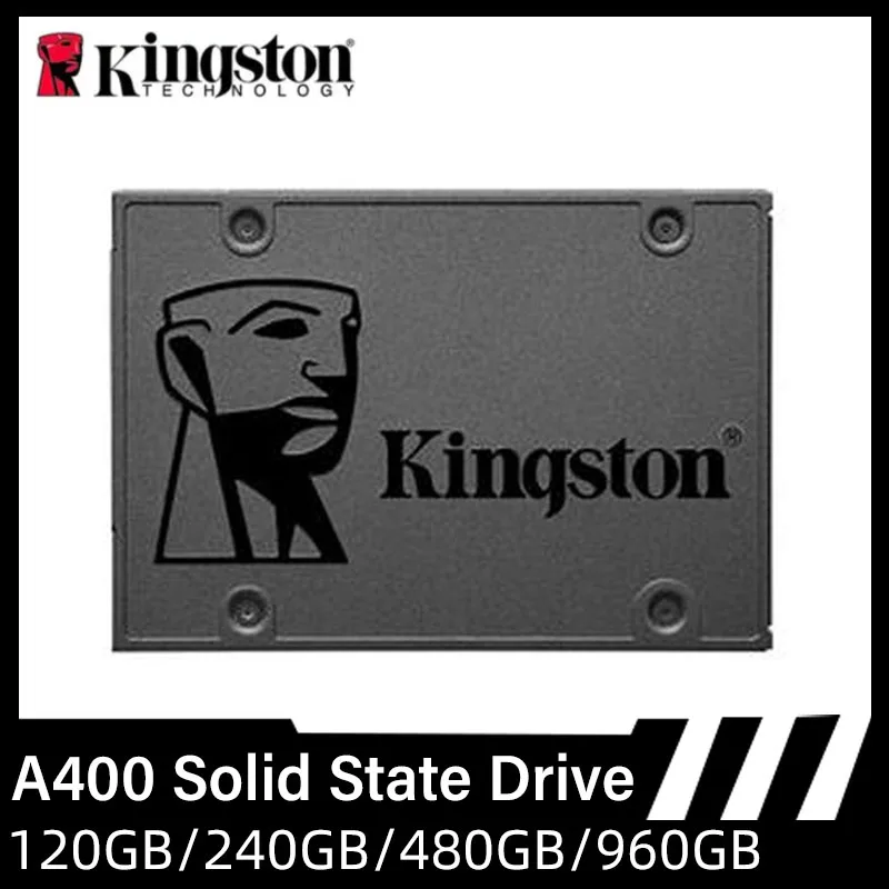 Kingston A400 Unità A Stato Solido Interna 120Gb 240Gb 480Gb 960Gb 2.5 Pollici Sata Iii Ssd Hdd Hard Disk Hd Per Notebook Desktop