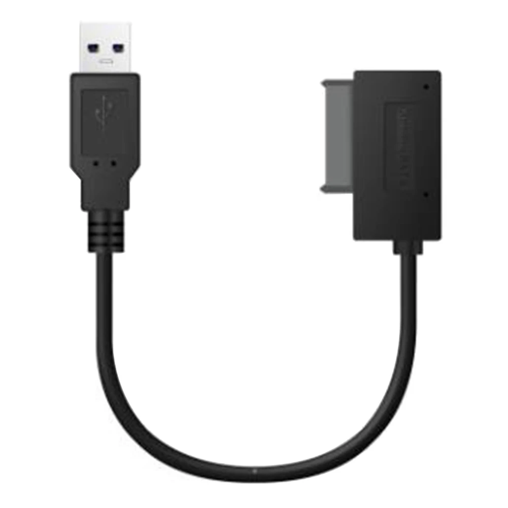 Adattatore Usb Pc 6P + 7P Cd Dvd Rom Sata A Usb 2.0 Convertitore Slimline Sata 13 Pin Drive Cable Per Pc Laptop Notebook