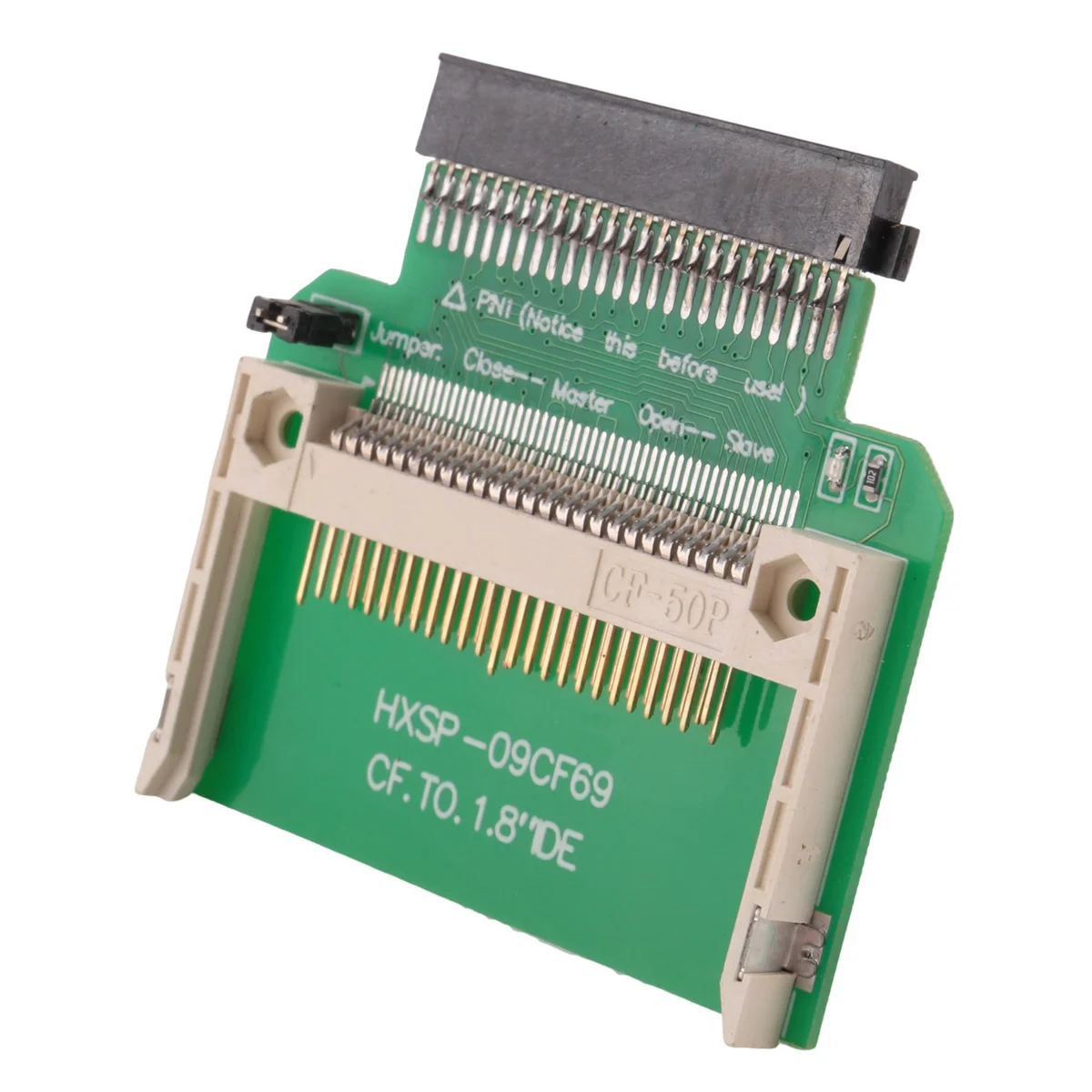 Cf Merory Card Compact Flash A 50Pin Adattatore Ssd Per Disco Rigido Ide Da 1.8"