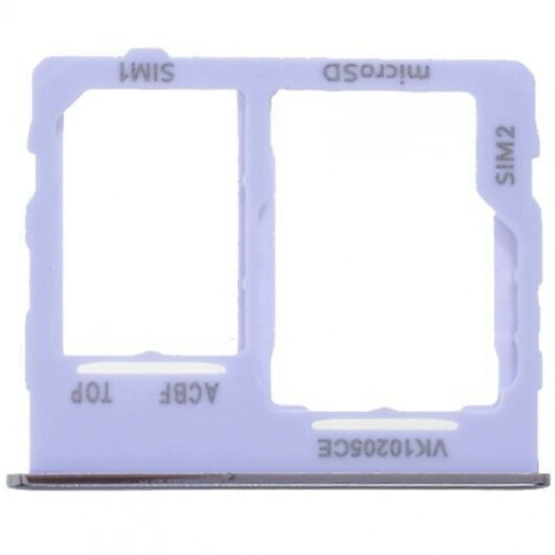 Vassoio Sim Per Samsung Galaxy A32 5G Adattatore Dual Card Viola Viola # Samsung Galaxy A32 5G (Sm-A326B, Sm-A326B/Ds, Sm-A326Br/Ds)