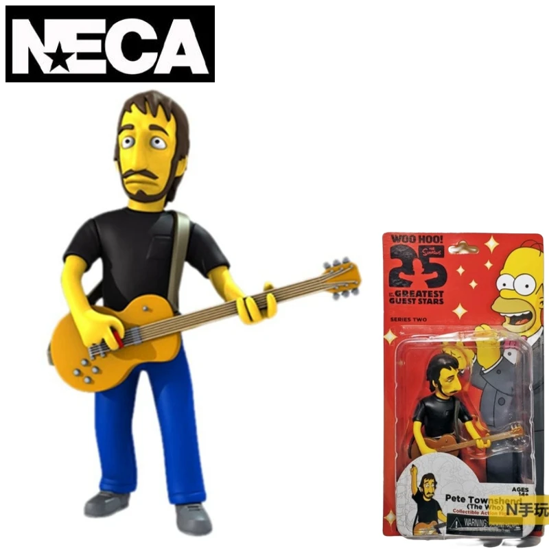 Disponibile Neca Original Simpsons 25Th Anniversary Wave 2 The Who Guitarist Pete Townshend Dolls Un Regalo Da Un Raccoglitore.