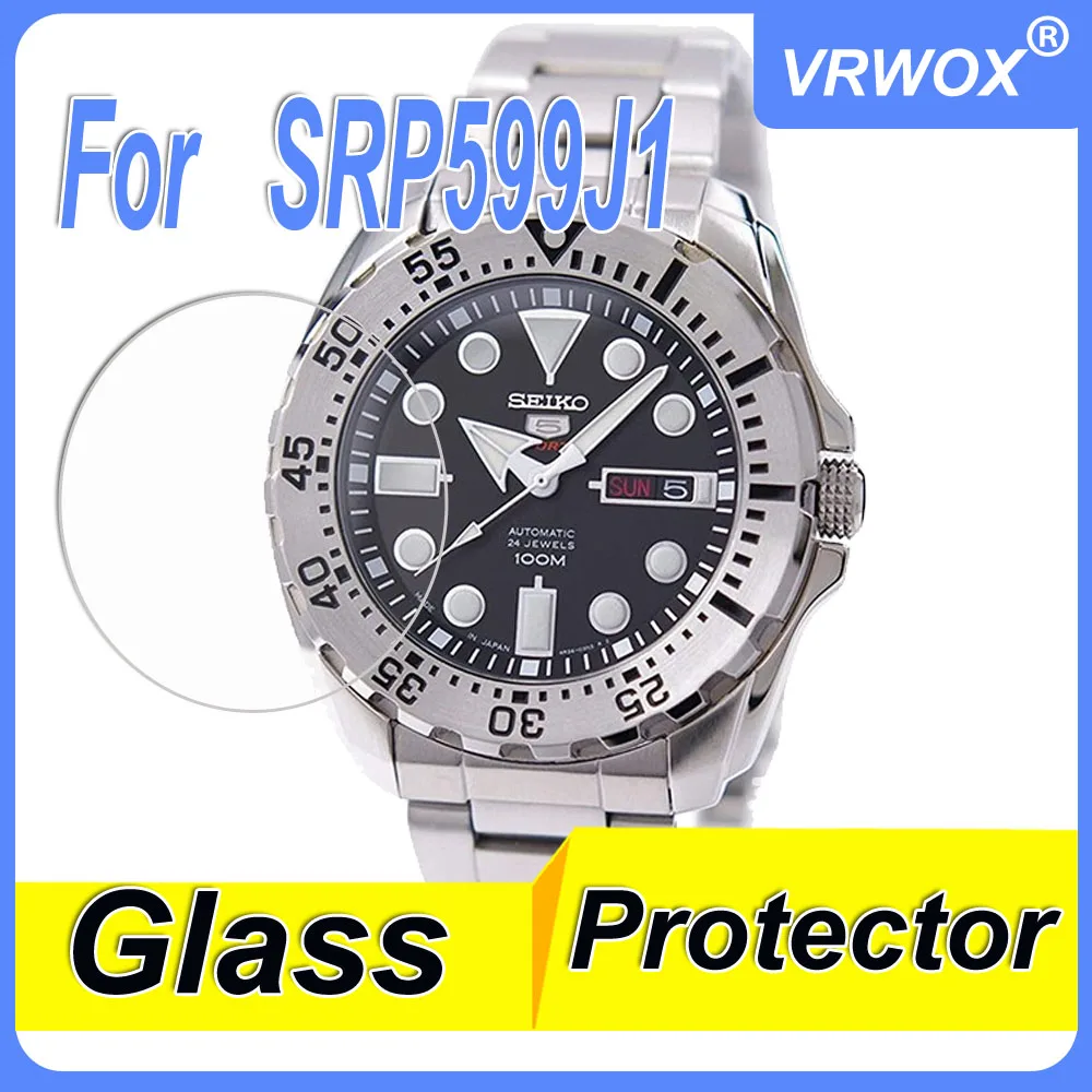 3Pcs 9H Premium Vetro Temperato Per Seiko Srpd63 61 51 53 Srpd79 53K1 55K1 Srp601J1 605J2 608J1 Srp599J1 Pellicola Della Protezione Dello Schermo