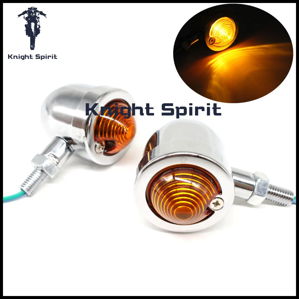 Per Yamaha Xjr 400/1200/1300 Xj600N Sr400 Bt1000 Moto Hand Helix Lens Signal Light Indicatore Di Direzione Lampeggiante Lampadina