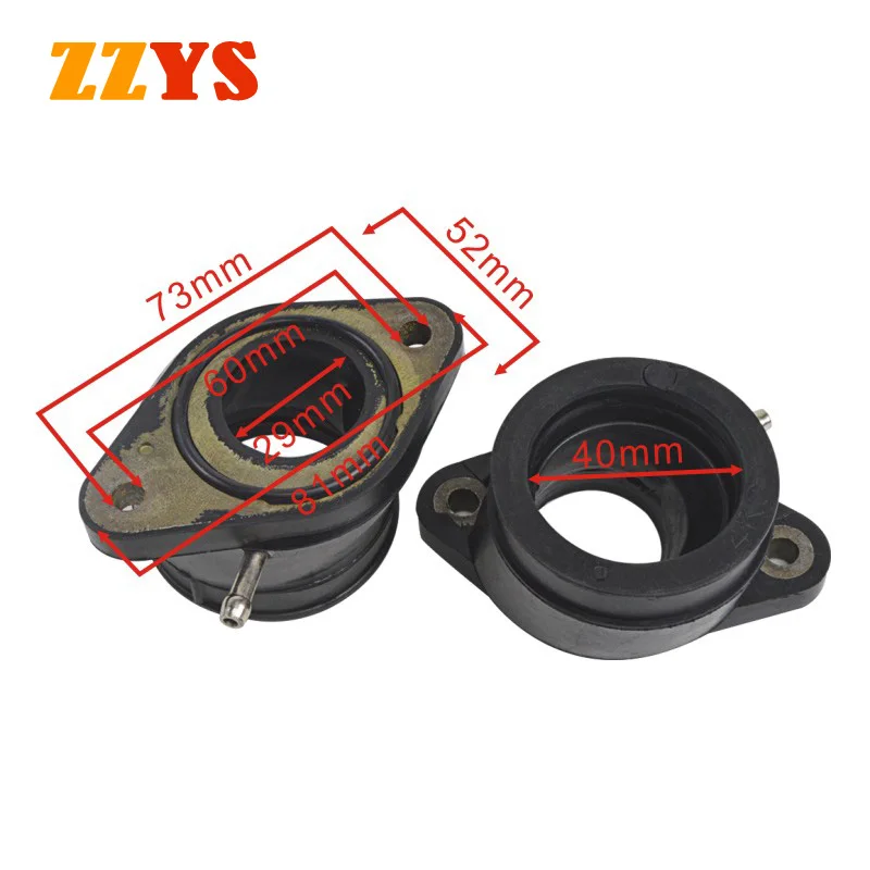 Per Yamaha Xjr1200 Xjr1300 Xjr 1200 1300 4Kg Carburatore Di Gomma Tubo Di Aspirazione Collettore Adattatore Di Interfaccia 4Kg-13586-00 4Kg-13596-00