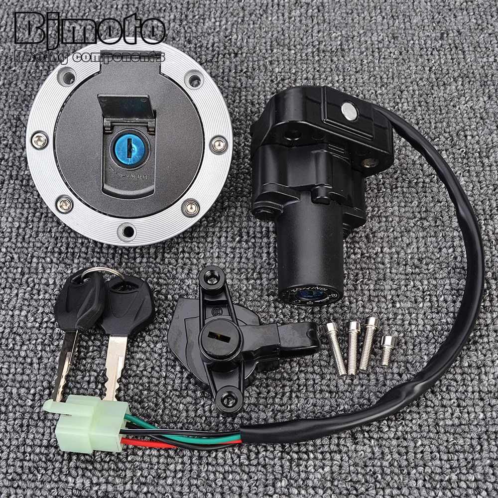 Xjr 400 1200 1300 Tappo Del Gas Del Carburante Interruttore Di Accensione Blocco Del Sedile Con Kit Chiave Per Yamaha Xjr-400 Xjr-1200 Xjr-1300 Xjr400