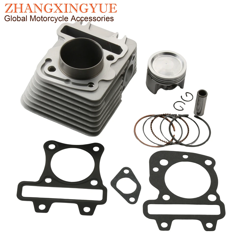 Scooter 49Mm 80Cc Big Bore Racing Kit Blocco Cilindri Per Vespa S Lx 50 Primavera Sprint 50Cc 4T Ac 3V 4V Euro 4