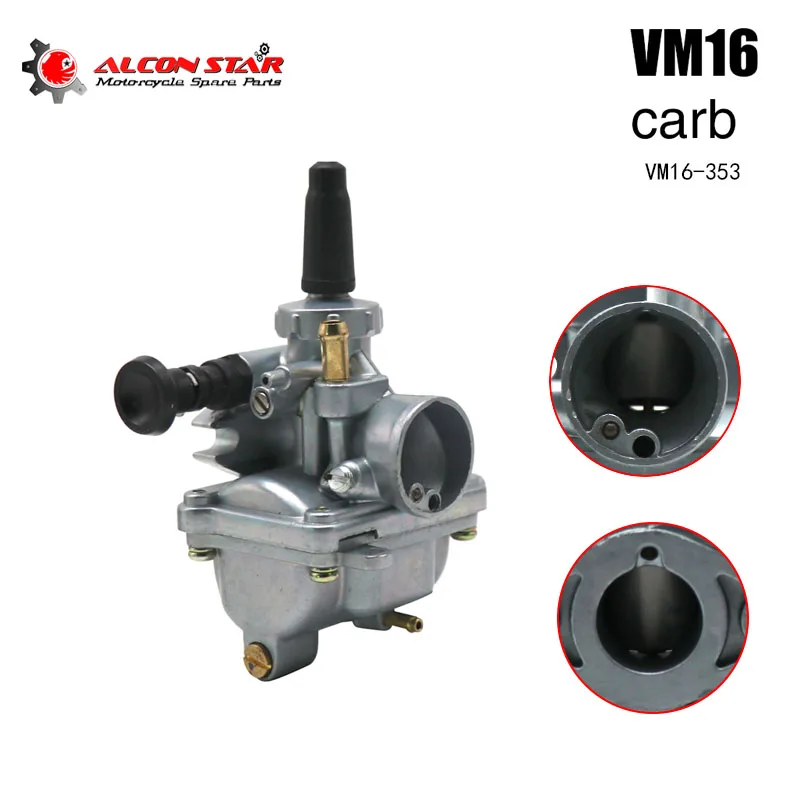Aclonstar-Vergaser Vm16 Per Yamaha Rd Dt 50 Mx M Rd50 Dt50 Aprilia Rs Mx 50 Rs50 Mx50 70Cc-110Cc Pit Dirt Bikes Atv Quad Buggy