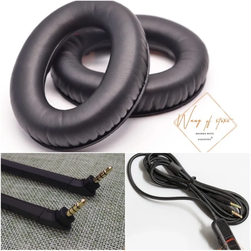 Cuscinetti Auricolari In Schiuma Per Kingston Hyperx Cloud Revolver S Cuffie Da Gioco Auricolari Ed Prolunga Cavo Per Hyperx Cloud 2 Ii