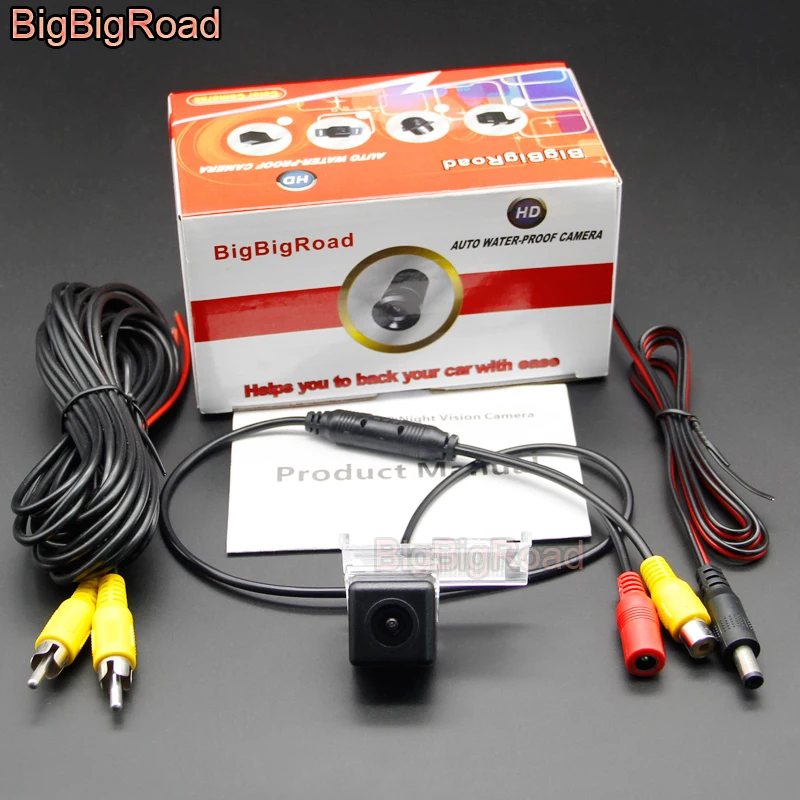Bigbigroad Per Peugeot Ds5 Ds6 4008 2008 301 308 408 508 C5 3008 307 307Cc Car Rear View Hd Ccd Macchina Fotografica Di Backup Automatico Del Monitor
