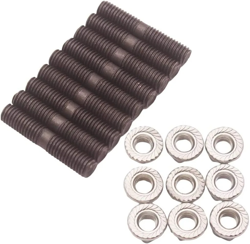 9X Turbo Studs + Controdado Per S13 S14 S15 Ca18, Per Garrett T2 T25 T28 Tu
