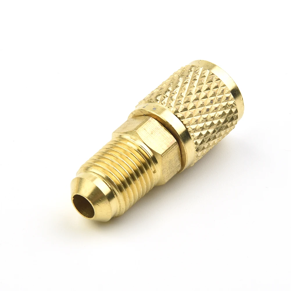2 Pz/Set Adattatori Femmina 5/16 "Sae Maschio 1/4" Sae Quick Couplers Maschio 5/16 "Sae Femmina 1/4" Sae Per R410 R32 R22 Tool Part