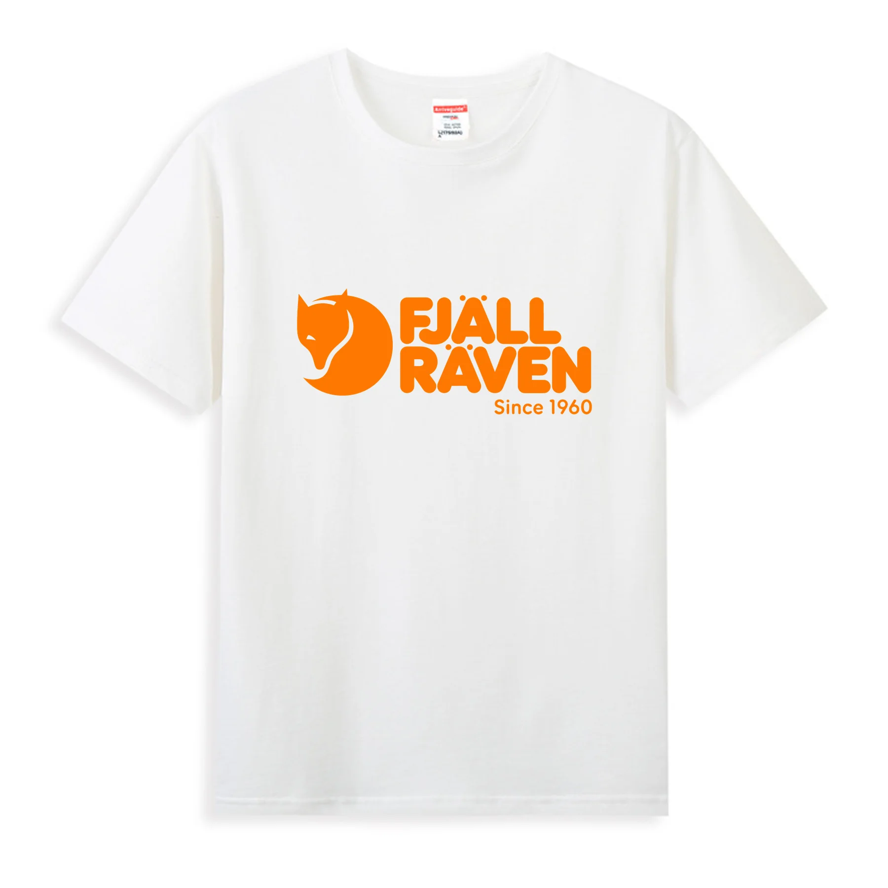 2024 Maglietta Da Uomo Casual Fjallraven Logo T-Shirt Grafica Oversize Sport Top Traspirante Confortevole Streetwear S-3Xl Cool Tee